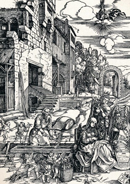 'The Rest during the Flight to Egypt', 1506 (1906). Artist: Albrecht Durer.
