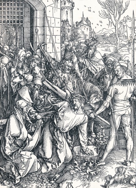 'Christ Bearing the Cross', 1498 (1906).  Artist: Albrecht Durer.
