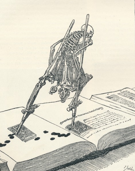 'The Modern Dance of Death', c1895. Artist: Joseph Kaspar Sattler.