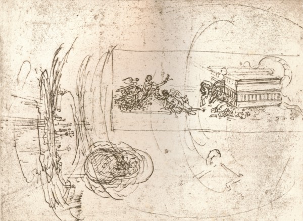 Studies for allegorical compositions, c1472-c1519 (1883). Artist: Leonardo da Vinci.