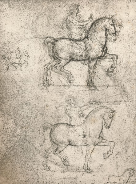 Study for the Sforza Monument, c1482-c1499 (1883). Artist: Leonardo da Vinci.