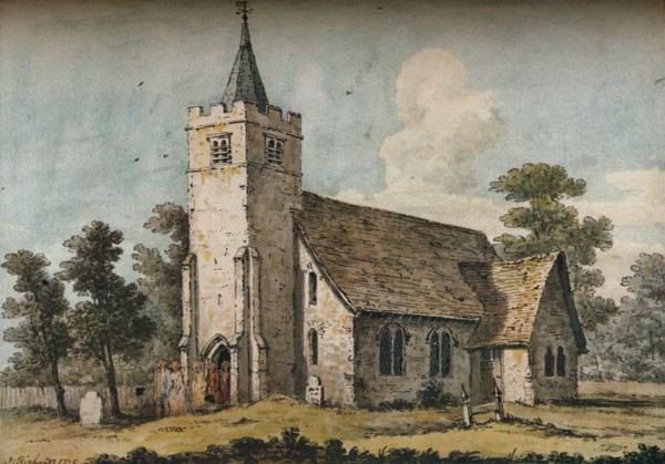 'Hayes Church, Kent', 1775. Artist: John Inigo Richards.