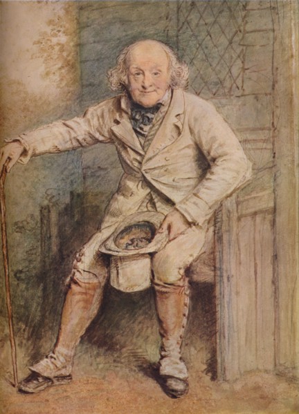 'Portrait of the Artist', 19th century. Artist: William Henry Hunt.