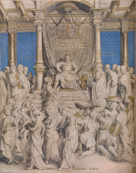 'Solomon and the Queen of Sheba',  c1534. Artist: Hans Holbein the Younger.