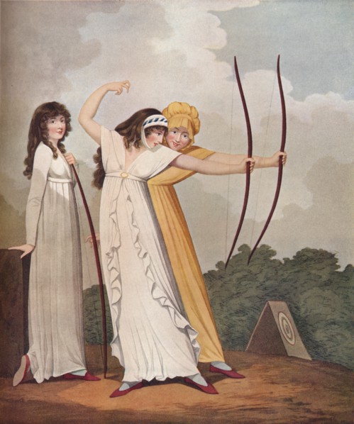 'Archers', c1799. Artist: Wright & Ziegler.