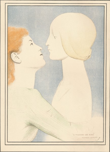 'A Travers Les Ages', c1895. Artist: Fernand Khnopff.