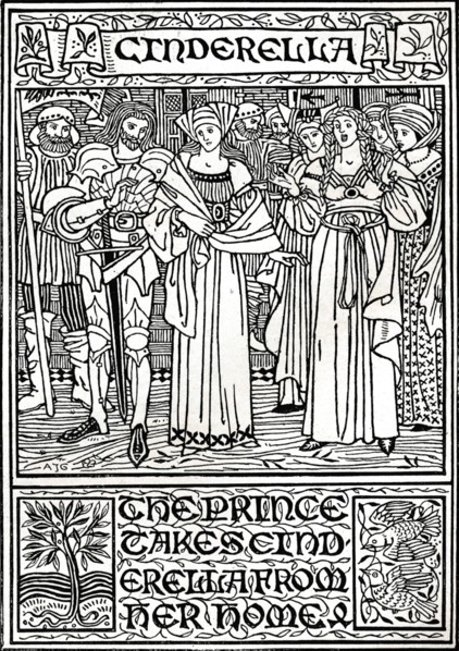 'Cinderella', c1895. Artist: Arthur Joseph Gaskin.
