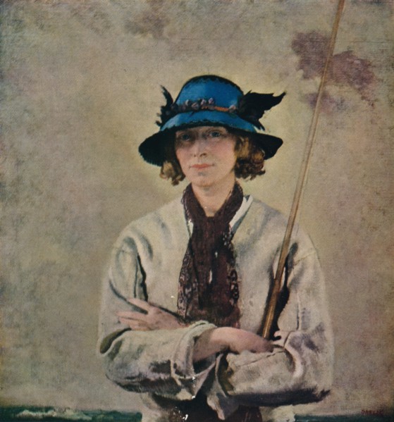 'The Angler', c1912. Artist: William Newenham Montague Orpen.