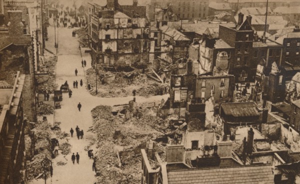 The Easter Rising, Ireland, 1916 (1935).  Artist: Unknown.