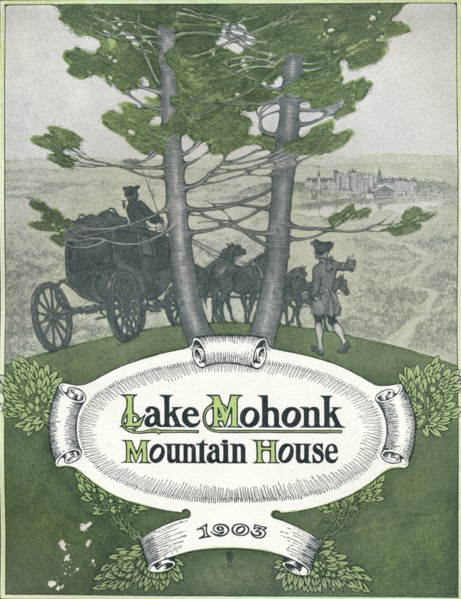 'Lake Mohonk Mountain House', 1903. Artist: Binner Engraving Co.