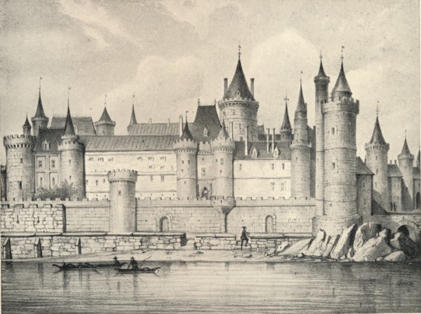 'The Old Louvre in 1670', 1915. Artist: Unknown.