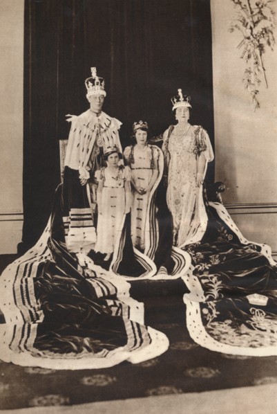 'King George VI and Queen Elizabeth on their Coronation Day', 1937. Creator: Unknown.