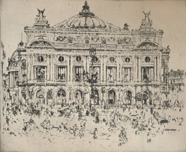 'The Opera', 1915. Artist: John Marin.