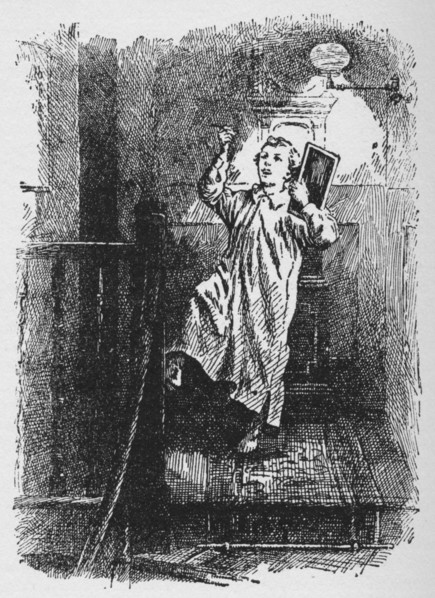'He could not refrain from shouting in triumph.', c1918. Artist: Unknown.