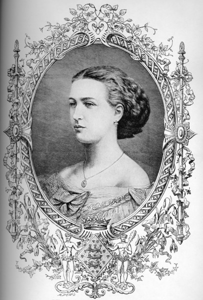The future Queen Alexandra at the time of her marriage, c1863 (1910). Creator: Unknown.