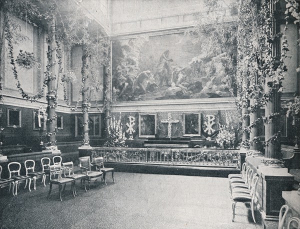 The Private Chapel of Buckingham Palace, c1910 (1911). Creator: HN King.