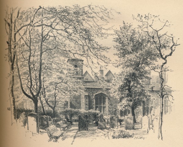 'The Royal Chapel, Savoy Palace', 1902. Artist: Thomas Robert Way.