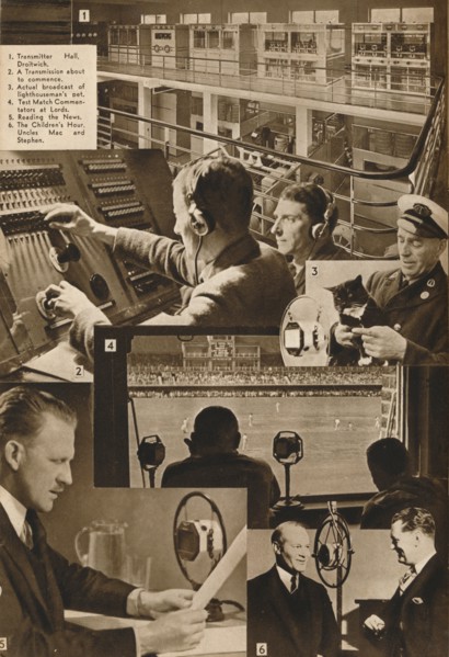 'A Visit to the BBC 1-6', 1937. Artist: Unknown.