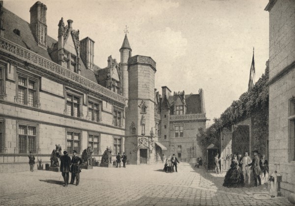 'Hotel and Musee de Cluny', 1915. Artist: PH Benoist.