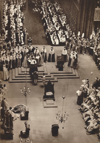 'The Duke of Kent pays homage to the newly crowned King George VI', 1937. Artist: Unknown.