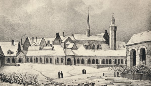The Carthusian Abbey of Paris, 1915. Artist: Unknown.