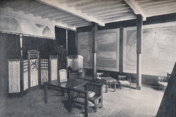 'The Vestibule of the Dutch Section at the Turin Exhibition', 1902. Artist: Unknown.