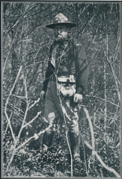 'Quartermaster Snowden. Ward of the Legion of Frontiersmen', c1908. Artist: Illustrations Bureau.
