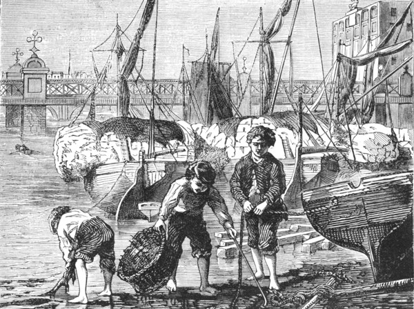 The Thames at Low Water, 1897.