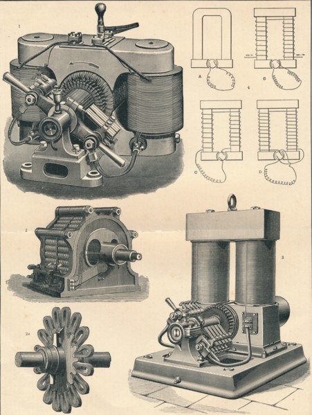 'Dynamos', c19th century. Artist: Unknown.