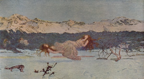 'The Punishment of Luxury', 1891 (1935). Artist: Giovanni Segantini.