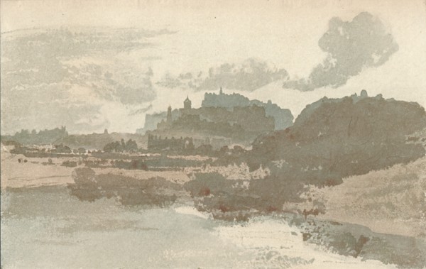 'Edinburgh: From St. Margaret's Loch', 1909. Artist: JMW Turner.