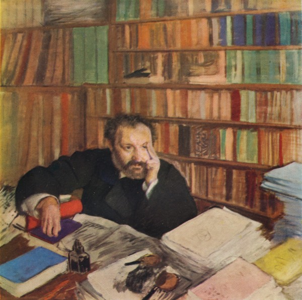 'Duranty', 1879. Artist: Edgar Degas.