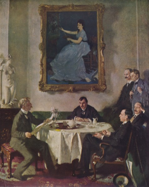'Homage to Manet', 1909 (1935). Artist: William Newenham Montague Orpen.