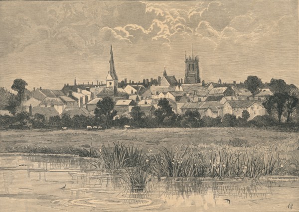 View of Dorchester, 19th century. Artist: Unknown.