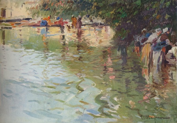 'At Pontevedra', c1904. Artist: Eliseo Meifren y Roig.