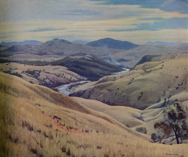 'Weetangra, Canberra', 1937. Artist: Elioth Lauritz Leganyer Gruner.
