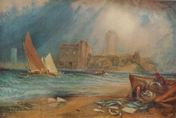 'Pembroke Castle, Wales', c1829. Artist: JMW Turner.
