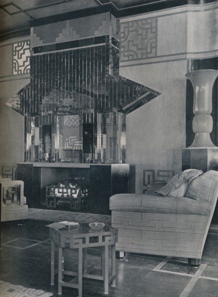 'The Cathay Lounge on board the S.S. Empress of Britain', 1931. Artist: Stewart Bale Limited.