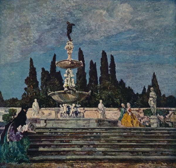 'Parole Antiche', 1910. Artist: Emma Ciardi.