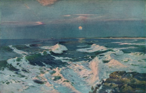 'Between The Sunset and the Moon', c1910. Artist: Albert Julius Olsson.