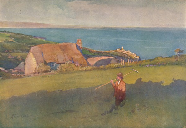 'Across Mounts Bay', c1880. Artist: Elizabeth Adela Forbes.