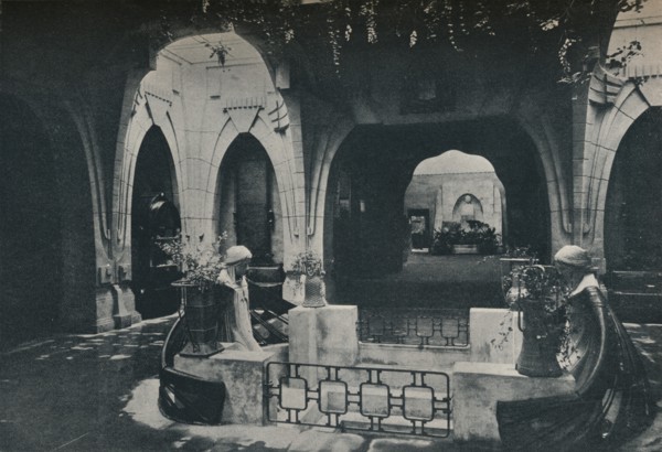 'Hall in the German Section of the Turin Exhibition', 1902. Artist: Unknown.