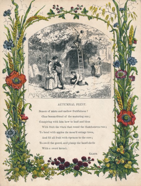 'Autumnal Fruit' by Keats, c1900. Artist: Unknown.