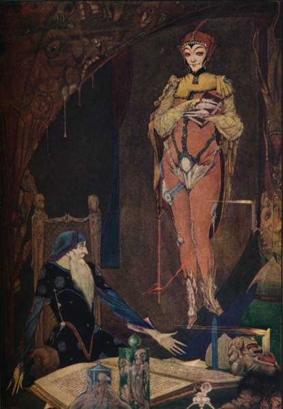 'Faust Illustration', 1925. Artist: Harry Clarke.