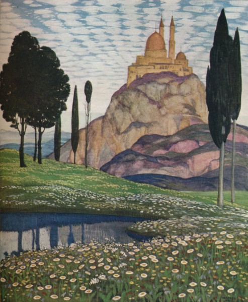 'Qualsburg', c1926. Artist: Herbert Von Reyl-Hanisch.