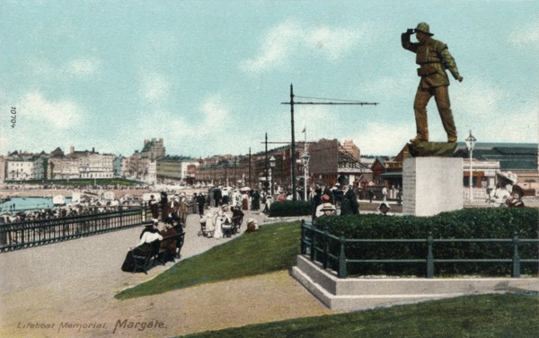 Lifeboat Memorial, Margate, Kent c1905. Artist: Unknown.
