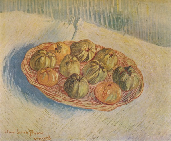'Panier Rempli De Pommes', 1887. Artist: Vincent van Gogh.