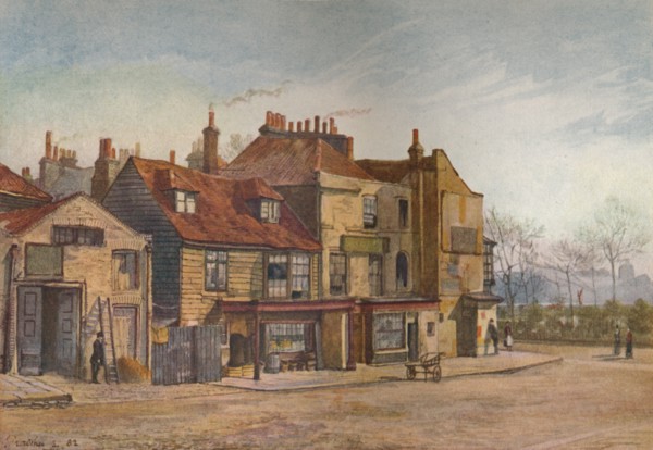 View of Lawrence Street, Chelsea, London, 1882. Artist: John Crowther.