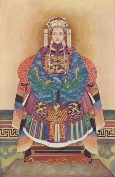 The Dowager Empress of China, 1908. Artist: Unknown.