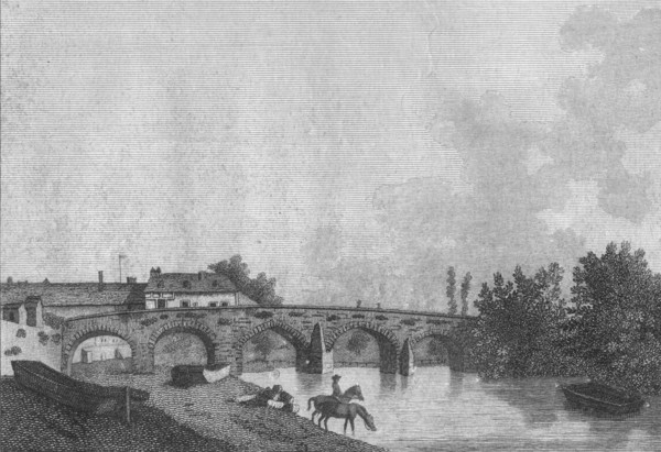 'Maidstone Bridge, Kent. Pl. 2', 1787. Artist: James Newton.